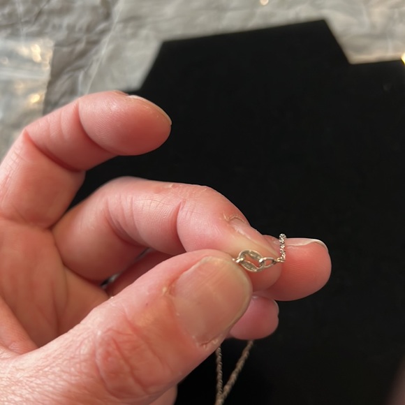 Heart Pendent With Lab Created Ruby Stones/ Italy 925 - Picture 3 of 3